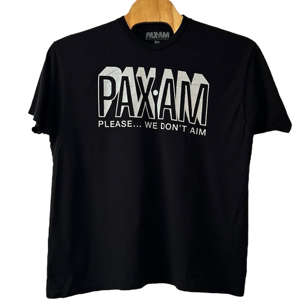 PAX AM Records Original Men’s Short Sleeve Tee‎  (Ryan Adams)  Sz 2X
